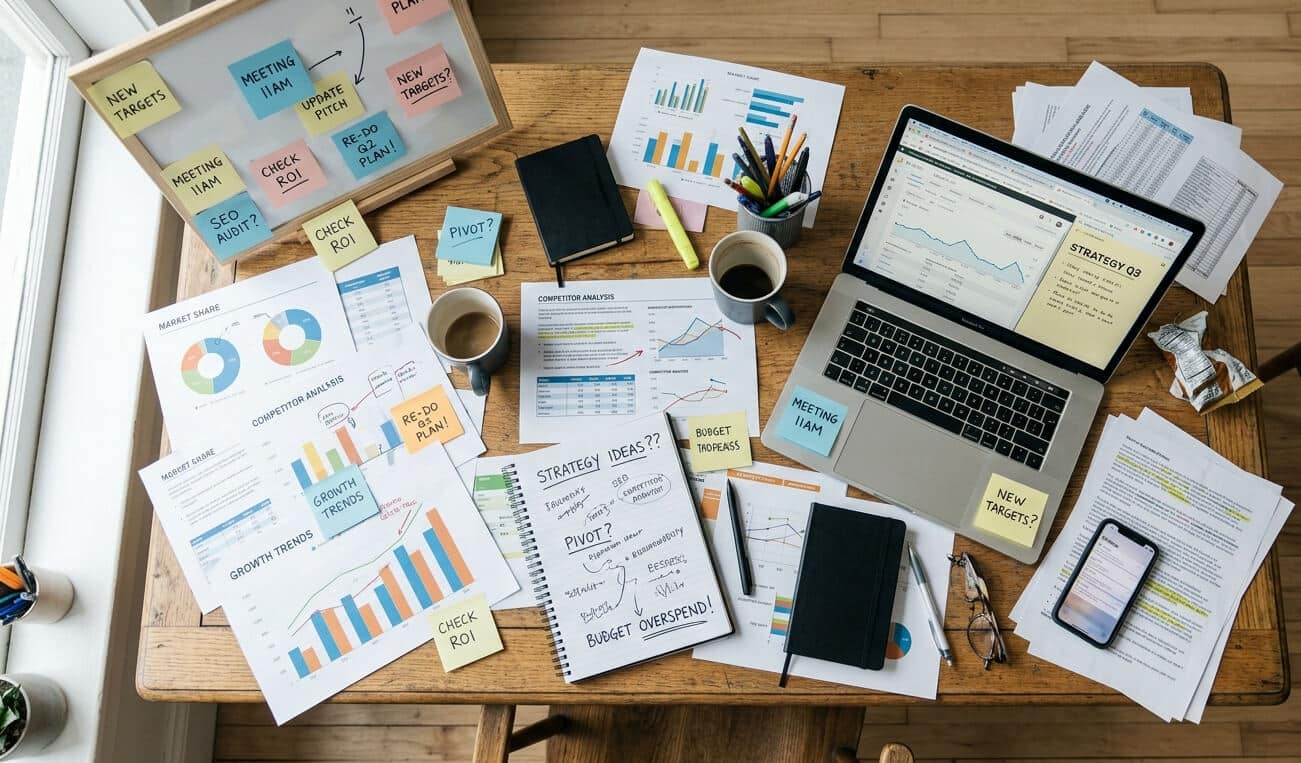 Chaos w marketingu małej firmy B2B — rozproszone działania bez wspólnej strategii
